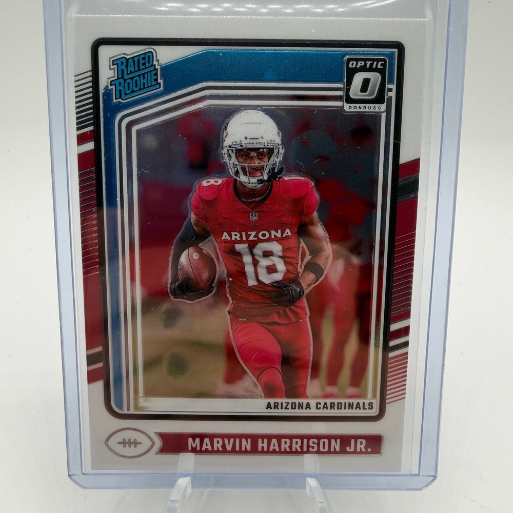 Marvin Harrison Jr. Rated Rookie 2024 Panini Donruss Optic #276 NFL‎ Cardinals